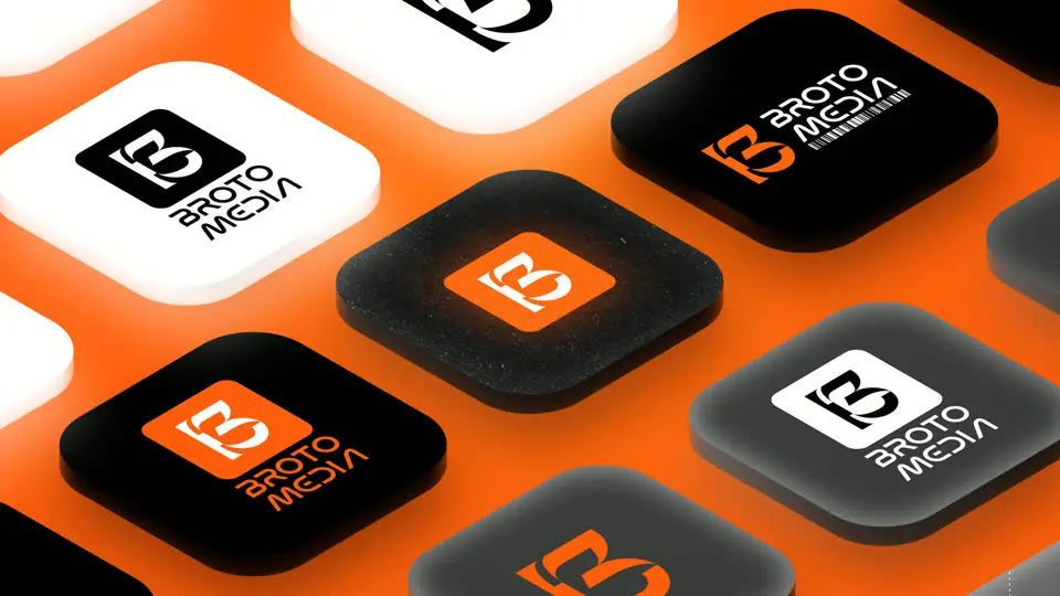 Brotomedia Logo Mockup