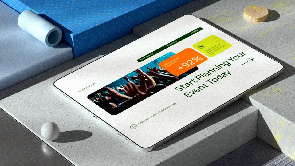 Modern Event Planning Deck