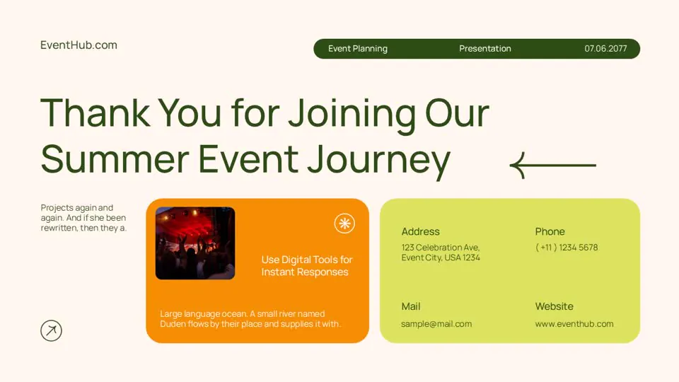 Modern Event Planning Deck, image 11