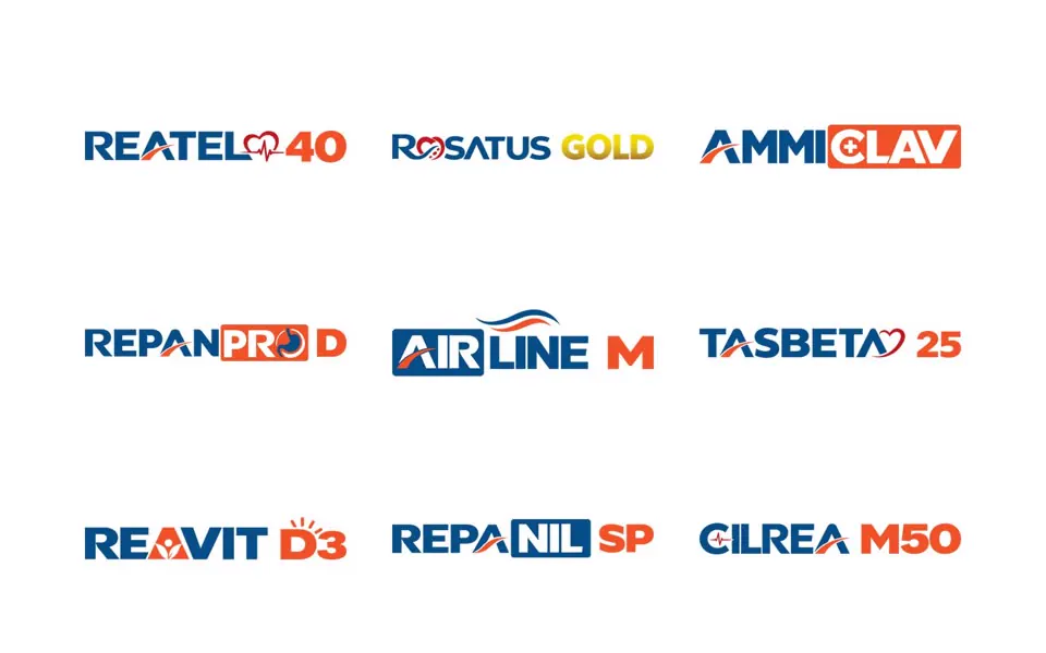 All product name designs