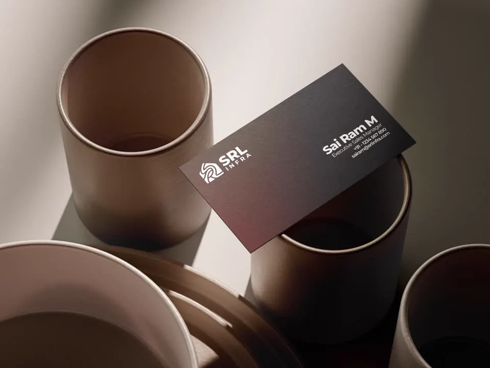 Business card mockup