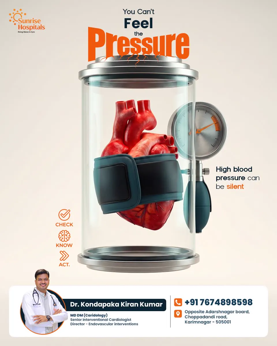 "You can't feel the pressure" post