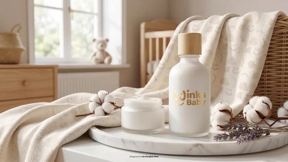 Winks Baby packaging mockup 3
