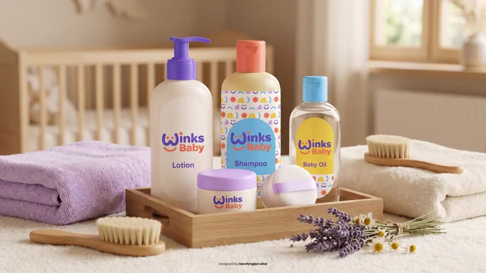 Winks Baby packaging mockup 7